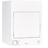 GEProfileSpacemakerDSKS333ECWW243.6cu.Ft.Front-LoadStationaryElectricDryer-White