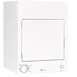 GE Profile Spacemaker DSKS333ECWW 24 3.6 cu. Ft. Front-Load Stationary Electric Dryer - White