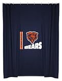Chicago Bears Shower Curtain Midnight