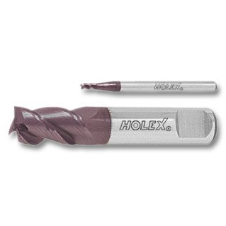 HOLEX VHM-Mini-Fräser TiAlN 3 mm