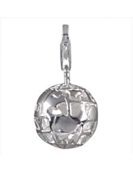 SilveRado (tm) VR082 Verado Sterling Silver Here on Earth Bead / Charm with Lobster Clasp