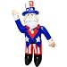 Jumbo Inflatable Uncle Sam (Stands 6 Feet High)