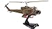 Daron Worldwide Trading Daron Postage Stamp UH-1 Huey Gunship 1:87 Vehicle