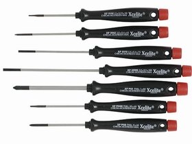 Xcelite XP700, 7-Piece Precision Slotted and Phillips Electronic Screwdriver Set