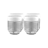 Euro Cuisine Set of 8 Glass Jars for Yogurt Maker
