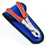 31lfQl3GQqL. SL160  Premium Grade 11 in 1 Multi Function Pocket Tool   Dual Pliers, LED Light, Belt Sheath