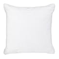 Home Pleated Dec Pillow - White (18")