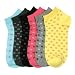 Lot Of 3 Pairs Womens Assorted Anklet Ped Socks
