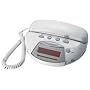 Northwestern Bell Corded Phone with AM/FM Clock Radio and Alarm (28501)