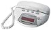 Northwestern Bell Corded Phone with AM/FM Clock Radio and Alarm (28501)