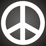 Symbols Decals : Peace Symbol Vinyl Graphic Sticker