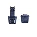 50pcs Zipper Pull Cord Lock Cord Ends Paracord Clips Plastic Buckle for Paracord Cord,Shoes,Molle Backpack Accessories