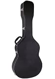 Gearlux Hardshell Classical Guitar Case with Accessory Compartment - Black