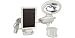 Outdoor Living : Solar Powered Motion Activated Security Light , Super Bright LED