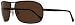 Ermenegildo Zegna Sunglasses SZ3205 Q93P Matte Bronze\Brown 3205 Polarized
