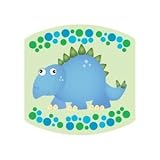 Hip In a Hurry 3D Decor Cut Outs 4.5 Inch Minis-Blue Dinosaur