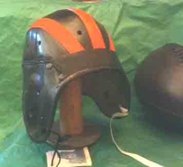 Antique Style Bronko Nagurski Chicago Bears Leather Football Helmet (1930s)