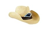 NFL Carolina Panthers Natural Cowboy Hat