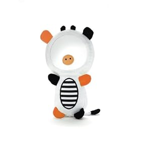 Skip Hop Squeak  and Rattle Funny Face Mirror