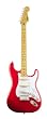 Squier by Fender Classic Vibe 50's Stratocaster Electric Guitar, Fiesta Red