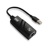 SANOXY USB Gigabit Ethernet LAN Adapter/USB 2.0 to 10/100/1000 Gigabit EN Network Adapter- Hi-Speed USB Gigabit USB 2.0 Ethernet Adapter - NIC Card Network adapter - Hi-Speed USB - Ethernet, Fast Ethernet, Gigabit Ethernet USB - 1 x RJ-45 Network Port 10 Base-T, 100Base-TX, 1000Base-T