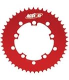 Action Single Speed Chainring 48t 1/8 3mm 110/130 Alloy Red