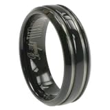 Titanium Ring comfort fit. Width: 7mm