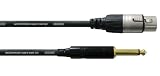 Produkt-Bild: CORDIAL Mikrofonkabel Neue FAIR LINE CCM 5 FP, 5,0 m XLR female / Klinke mono, Kabel: Mikrofonkabel neuen FAIR LINE, neue hochwertige REAN-XLR-Steckverbinder