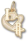 Houston Rockets "I Heart Logo" 1/2" 10K Charm/Pendant