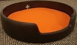 Pet Supplies : Otis and Claude Sleep-Round : Orange/Blue (MOCHA, SMALL)
