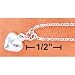 Anklets Br-436 : Sterling Silver 9 Inch Cable Anklet With Small Engraved Heart