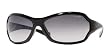Arnette AN4095 4095 Royal 41/8G Gloss Black Frame Gray Gradient Lenses Plastic Sunglasses