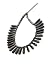 Lioness Choker in Black Cherry