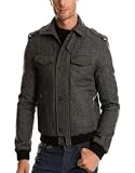 Armani Exchange - Armani Exchange Herringbone Bomber Jacket