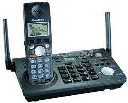 Panasonic KX-TG6700B 5.8 Ghz Cordless Phone Two-line Expandable Phone System
