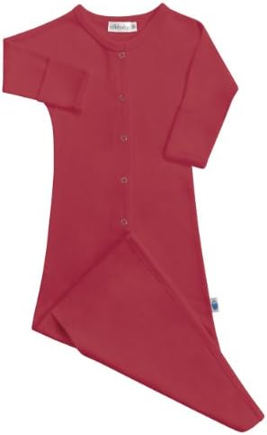 Silkbody Silkbaby Sleep Gown, 0-3 months, Cranberry
