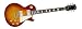 Gibson Custom Shop LPR93VOSTBNH1 1959 Les Paul Reissue VOS-2013 Electric Guitar, Sunrise Teaburst