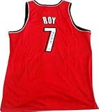 Brandon Roy Autographed Portland Trail Blazers Swingman Red Jersey - Autographed NBA Jerseys