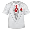 White Tuxedo T-Shirt