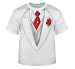 White Tuxedo T-Shirt