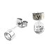 Women's New Stud Earrings With Cubic Zicornia By Steelx