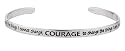Sterling Silver Serenity Prayer "God Grant Me The Serenity To Accept The Things I Can Not Change&iquest;" Cuff Bracelet