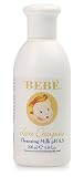Bebe Latte Detergente Cleansing Milk, pH 5,5 Clinically tested, from Italy, 6.8 fl oz