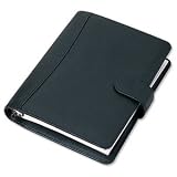Collins Rochester Personal Organiser Desk 7-Ring 216x140mm Black Ref DK3599