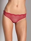Timpa Duet Lace Low Rise Thong Wine