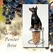 Doberman Pinscher Dog Wine Bottle Stopper - Black & Tan