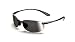 Bolle Sport Kickback Sunglasses,Shiny Black/Polarized TNS Gun