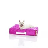 FATBOY Doggielounge small pink! Hundekissen Original, Sitzsack fuer den Hund, Hundebett, Doggybag klein!