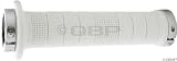 KHE White Lock-On No Flange Pyramid Grips