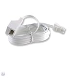Ex-Pro 20m Telephone Extension Cable Lead BT Style suitable for extending BT Telephone sockets to a new location 4 Way 431A - 20m